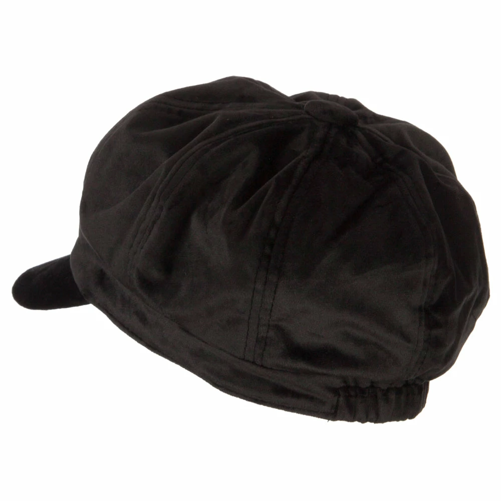 Something Special Classic Polyester Velvet Newsboy Hat 9 Something Special Classic Polyester Velvet Newsboy Hat - Image 7