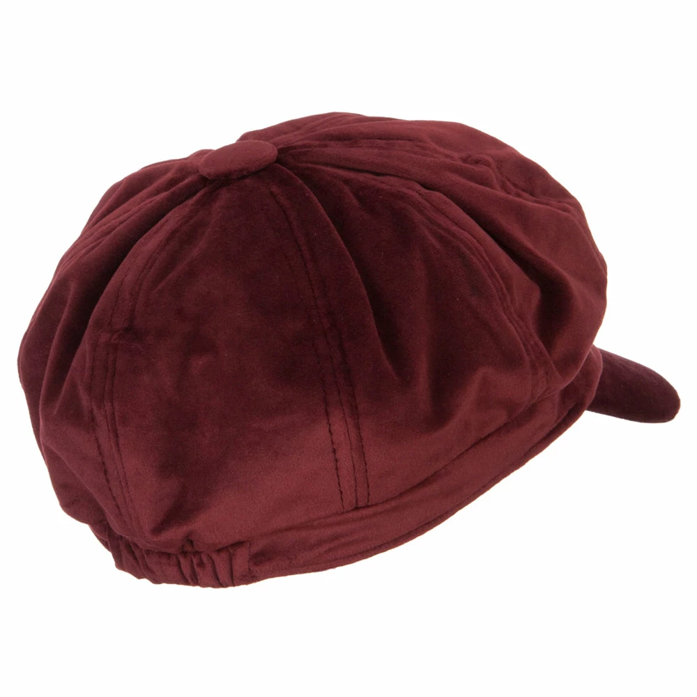 Something Special Classic Polyester Velvet Newsboy Hat 15 Something Special Classic Polyester Velvet Newsboy Hat - Image 13