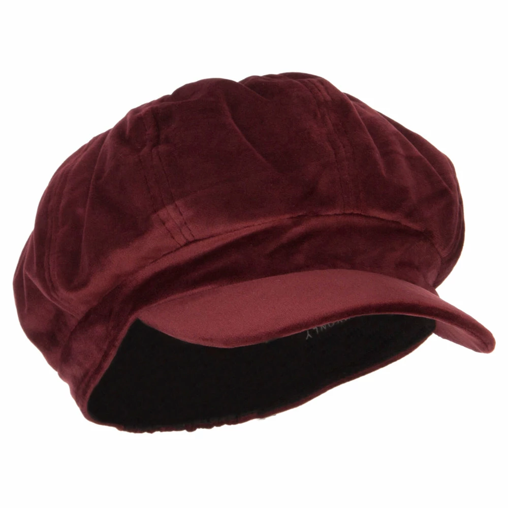 Something Special Classic Polyester Velvet Newsboy Hat 17 Something Special Classic Polyester Velvet Newsboy Hat - Image 15