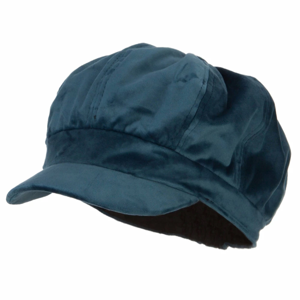 Something Special Classic Polyester Velvet Newsboy Hat 3 Something Special Classic Polyester Velvet Newsboy Hat