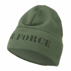 Eagle Crest Laser Fleece US Military Short Beanie 53 Eagle Crest Laser Fleece US Military Short Beanie -Adams Shop lf003bs usaf green 2