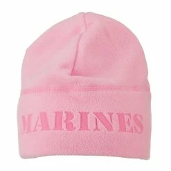 Eagle Crest Laser Fleece US Military Short Beanie 72 Eagle Crest Laser Fleece US Military Short Beanie -Adams Shop lf008bs marines pink 1