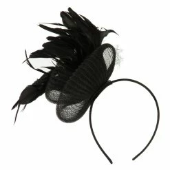 Magid Small Layered Detail Headband Fascinator