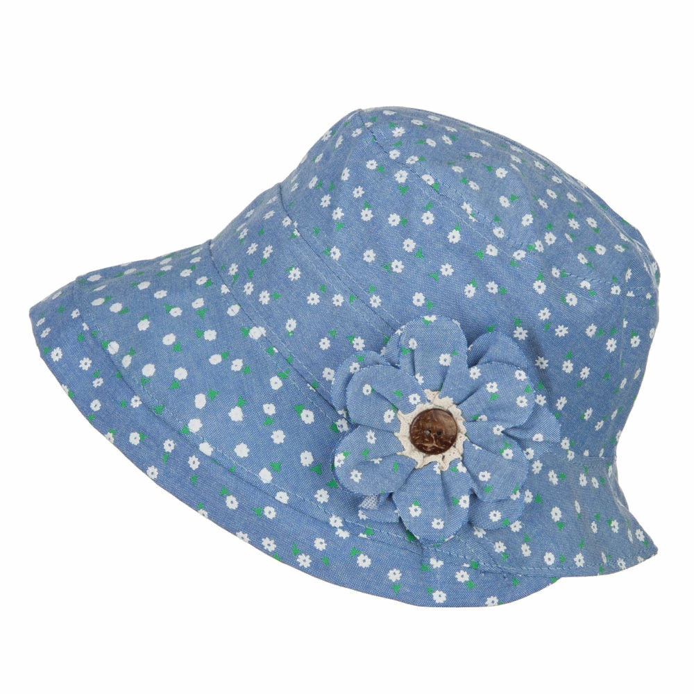 Jeanne Simmons Women's Floral Rolled Brim Bucket Hat 7 Jeanne Simmons Women's Floral Rolled Brim Bucket Hat - Image 5