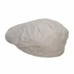 MG Men's Linen Summer Ivy Cap -Adams Shop ls001dv beige 2