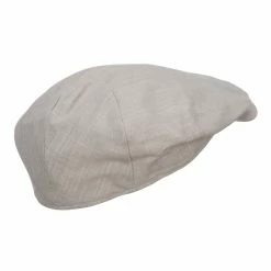 MG Men's Linen Summer Ivy Cap -Adams Shop ls001dv beige 3