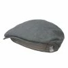 MG Men's Linen Summer Ivy Cap -Adams Shop ls002dv charcoal 1 1