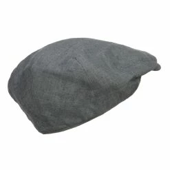 MG Men's Linen Summer Ivy Cap -Adams Shop ls002dv charcoal 3 1