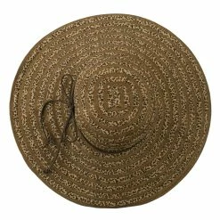 Jeanne Simmons Woman's Leopard Stripe Paper Braid Hat 24 Jeanne Simmons Woman's Leopard Stripe Paper Braid Hat -Adams Shop ls002fw 5