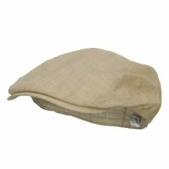 MG Men's Linen Summer Ivy Cap -Adams Shop ls004dv mocha 1 1