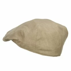 MG Men's Linen Summer Ivy Cap -Adams Shop ls004dv mocha 2 1