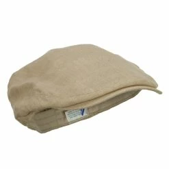 MG Men's Linen Summer Ivy Cap -Adams Shop ls004dv mocha 4 1