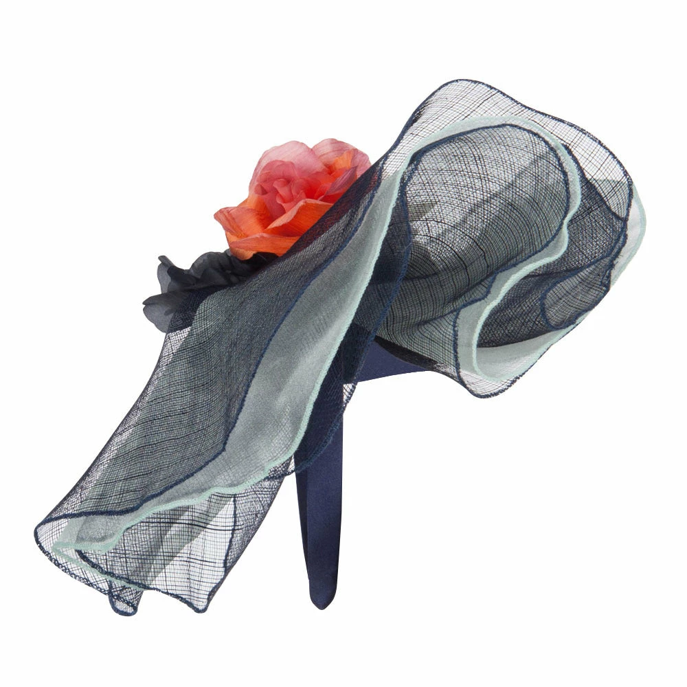 Something Special Three Layers Fascinator With Mixed Flower 4 Something Special Three Layers Fascinator With Mixed Flower - Image 2