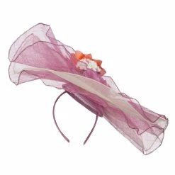 Something Special Three Layers Fascinator With Mixed Flower 32 Something Special Three Layers Fascinator With Mixed Flower -Adams Shop ly004df lavender yellow 3 2