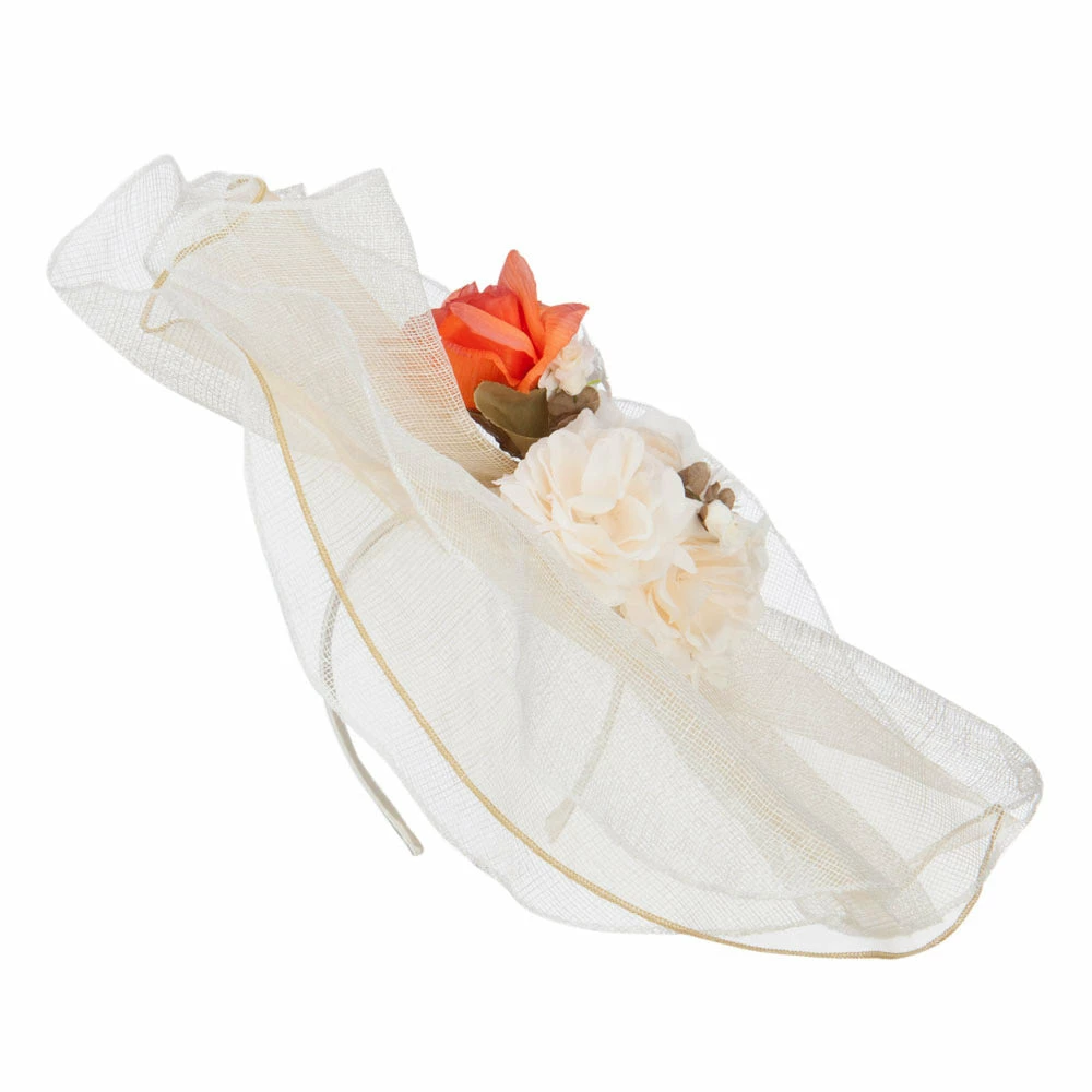 Something Special Three Layers Fascinator With Mixed Flower 17 Something Special Three Layers Fascinator With Mixed Flower - Image 15