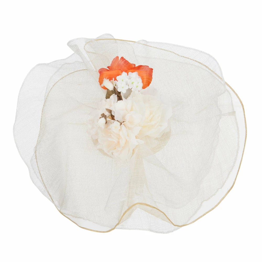 Something Special Three Layers Fascinator With Mixed Flower 18 Something Special Three Layers Fascinator With Mixed Flower - Image 16