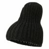 Jeanne Simmons Men's Acrylic Knit Beanie -Adams Shop ma001ps black 1
