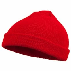 Artex Infant Knit Cuff Beanie -Adams Shop ma007yh red 1