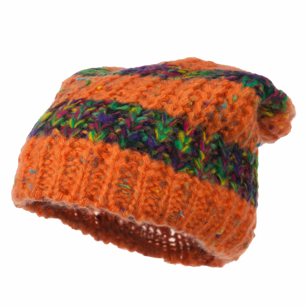 Hatiya Multi Color Long Beanie 3 Hatiya Multi Color Long Beanie