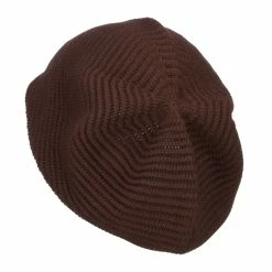 Rasta World Medium Crown New Rasta Beanie Hat -Adams Shop mc013bn brown 2