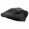 Jeanne Simmons Men's Patchwork Ivy Cap -Adams Shop me001ic black grey 1