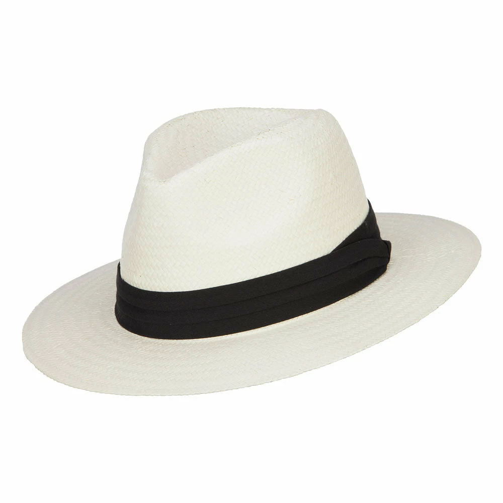 MG Toyo Fedora Hat With Color Band 12 MG Toyo Fedora Hat With Color Band - Image 10