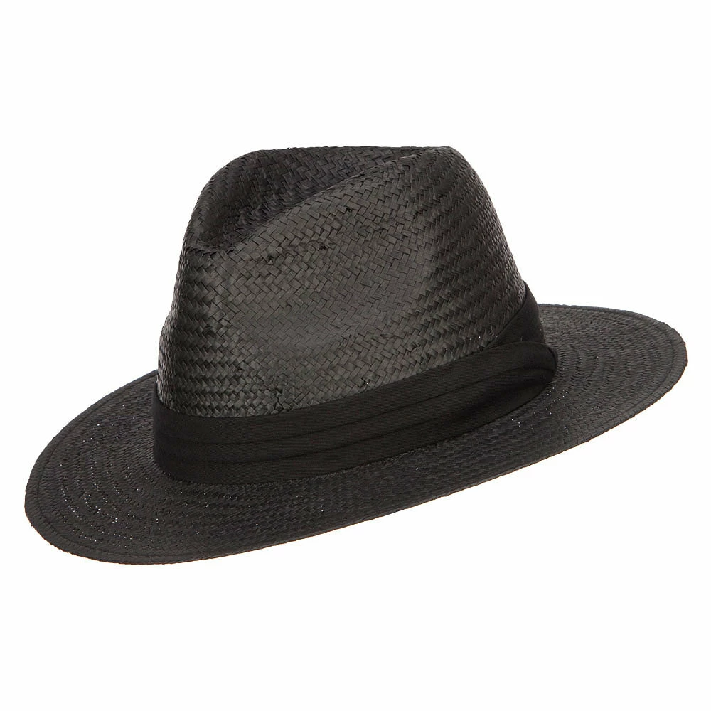 MG Toyo Fedora Hat With Color Band 17 MG Toyo Fedora Hat With Color Band - Image 15