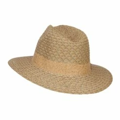 Hatiya Mixed Color Braid Ribbon Panama Hat -Adams Shop mi002pe olive 2