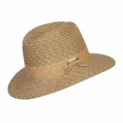 Hatiya Mixed Color Braid Ribbon Panama Hat -Adams Shop mi002pe olive 3