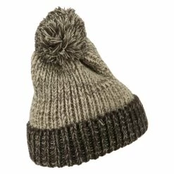Jeanne Simmons Mixed Tone Acrylic Cuff Beanie -Adams Shop mi003bf cream 3