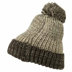 Jeanne Simmons Mixed Tone Acrylic Cuff Beanie -Adams Shop mi003bf cream 5