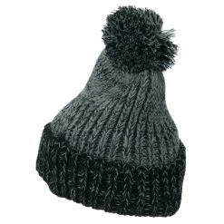 Jeanne Simmons Mixed Tone Acrylic Cuff Beanie -Adams Shop mi004bf grey 2