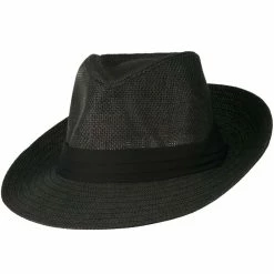 Jeanne Simmons Men's Large Brim Fedora Hat 25 Jeanne Simmons Men's Large Brim Fedora Hat -Adams Shop ml001cf 5