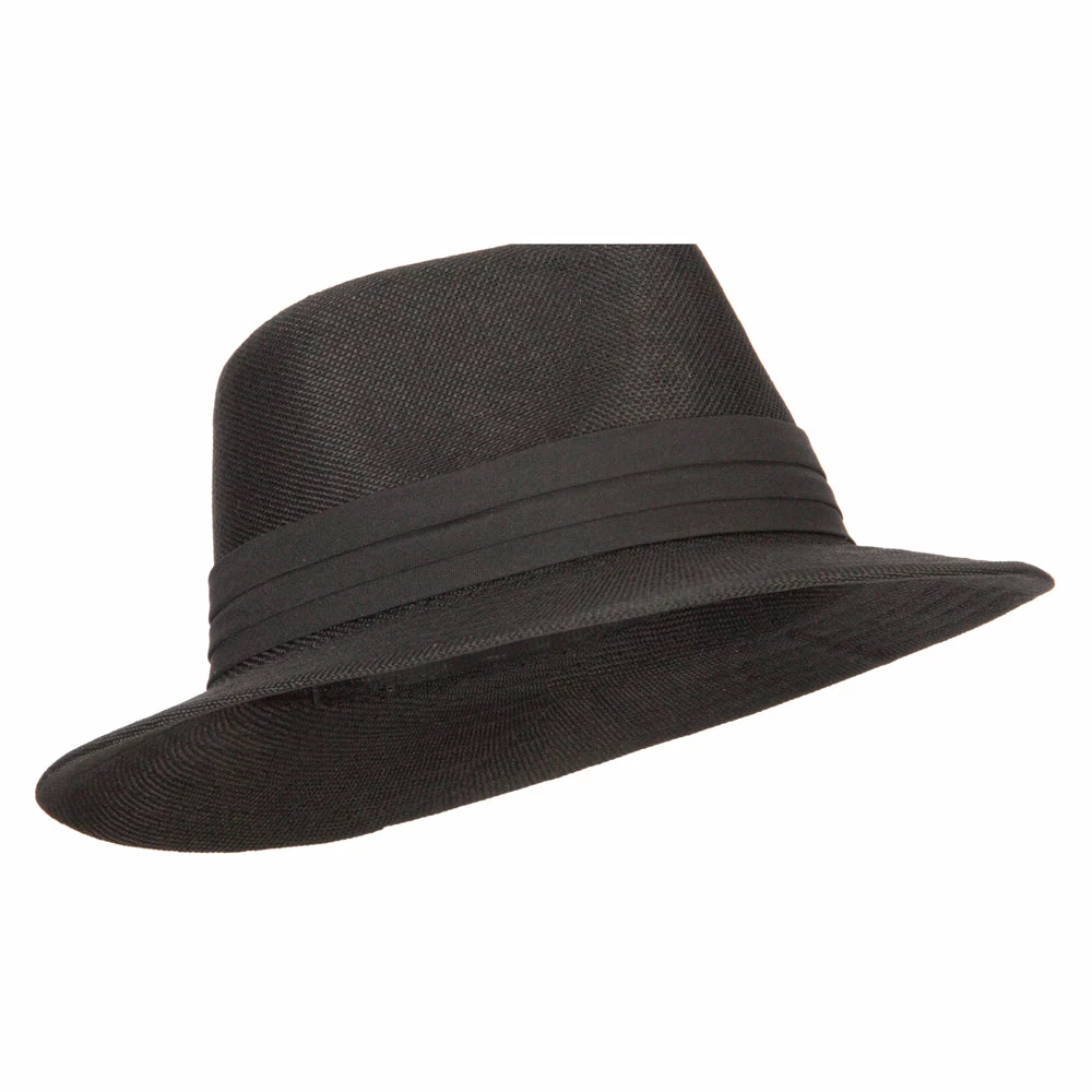 Something Special Men's Linen Panama Fedora Hat 21 Something Special Men's Linen Panama Fedora Hat - Image 19