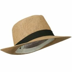 Jeanne Simmons Men's Large Brim Fedora Hat 34 Jeanne Simmons Men's Large Brim Fedora Hat -Adams Shop ml003cf 4