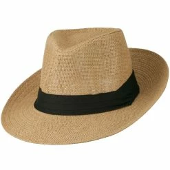 Jeanne Simmons Men's Large Brim Fedora Hat 35 Jeanne Simmons Men's Large Brim Fedora Hat -Adams Shop ml003cf 5