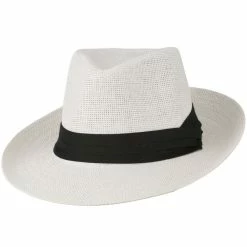 Jeanne Simmons Men's Large Brim Fedora Hat 41 Jeanne Simmons Men's Large Brim Fedora Hat -Adams Shop ml004cf 5