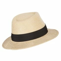 Something Special Men's Linen Panama Fedora Hat 29 Something Special Men's Linen Panama Fedora Hat -Adams Shop ml004pe natural 3