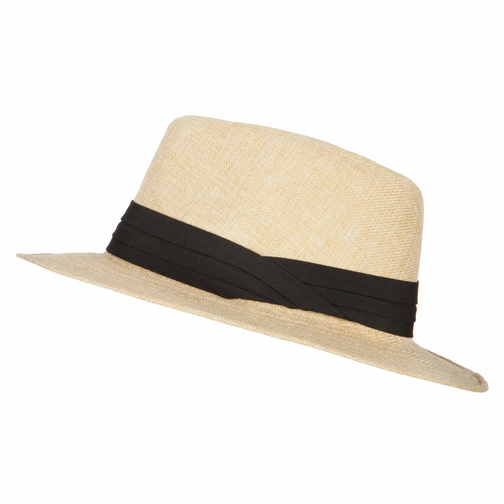 Something Special Men's Linen Panama Fedora Hat 12 Something Special Men's Linen Panama Fedora Hat - Image 10