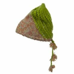 Jeanne Simmons Women's Multi Mix Gathered Back Beanie -Adams Shop mm001ms green 5