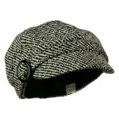 Jeanne Simmons Muffy Patterned Newsboy Cap