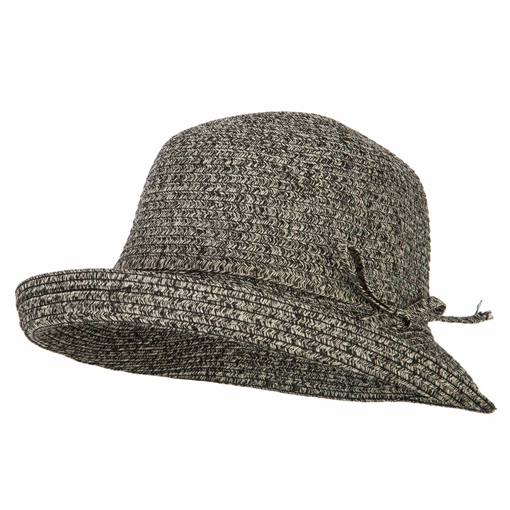 Jeanne Simmons Women's Polyester Braid Asymmetrical Brim Bowler Hat 13 Jeanne Simmons Women's Polyester Braid Asymmetrical Brim Bowler Hat - Image 11