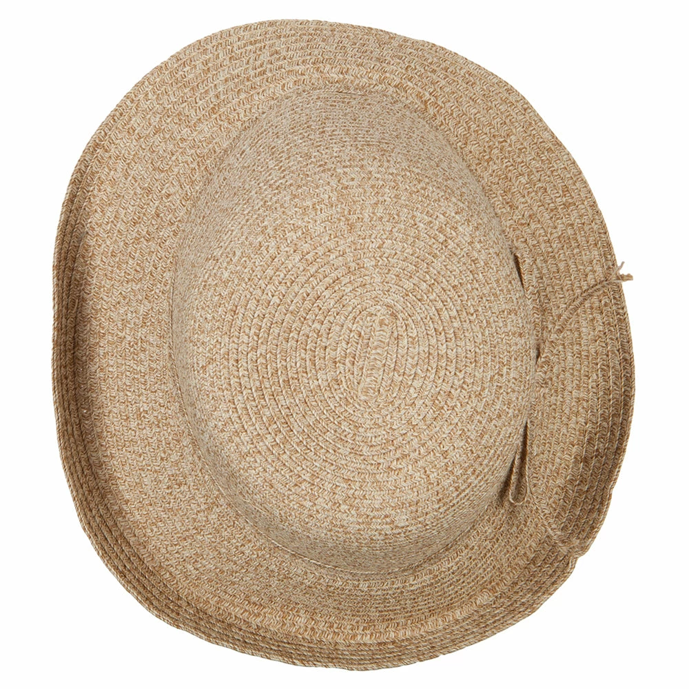 Jeanne Simmons Women's Polyester Braid Asymmetrical Brim Bowler Hat 22 Jeanne Simmons Women's Polyester Braid Asymmetrical Brim Bowler Hat - Image 20