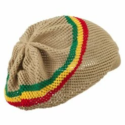 Rasta World Mesh Rasta Deep Shell Beanie -Adams Shop mr004bd camel 3