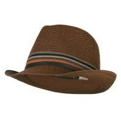 Jeanne Simmons Men's Multi Colored Braid Fedora