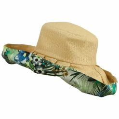 Something Special Paper Matte Fashion Roll Up Hat 38 Something Special Paper Matte Fashion Roll Up Hat -Adams Shop mt003ru blue floral 2