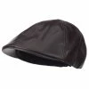 Solid Wing Men's PU Ivy Hat 2 Solid Wing Men's PU Ivy Hat -Adams Shop mu001ic brown 1