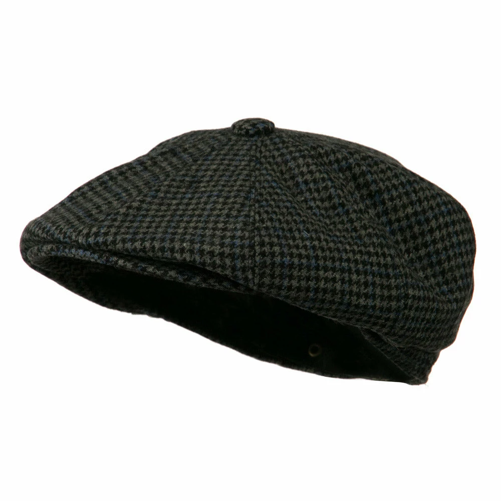 Jeanne Simmons Men's Wool Snap Front Apple Newsboy Hat 3 Jeanne Simmons Men's Wool Snap Front Apple Newsboy Hat