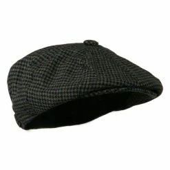 Jeanne Simmons Men's Wool Snap Front Apple Newsboy Hat 15 Jeanne Simmons Men's Wool Snap Front Apple Newsboy Hat -Adams Shop mw001aq 4