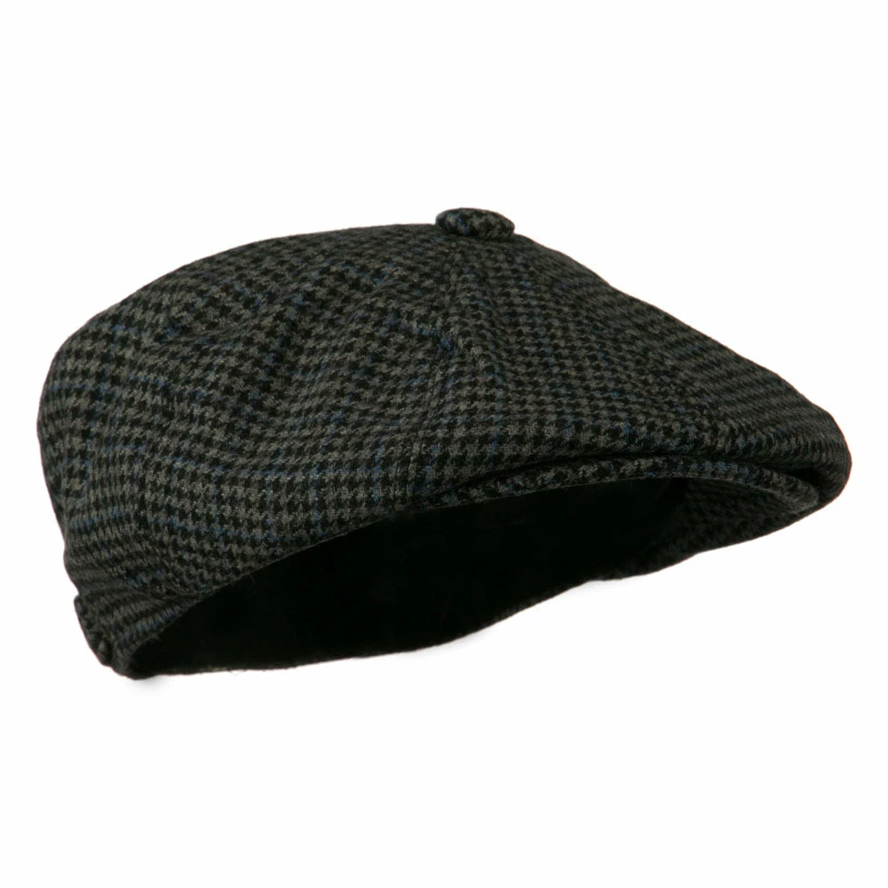 Jeanne Simmons Men's Wool Snap Front Apple Newsboy Hat 6 Jeanne Simmons Men's Wool Snap Front Apple Newsboy Hat - Image 4